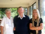 Gay and David Russell with Vassula