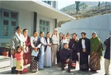 Vassula in front of the Auxilium convent. July 2005